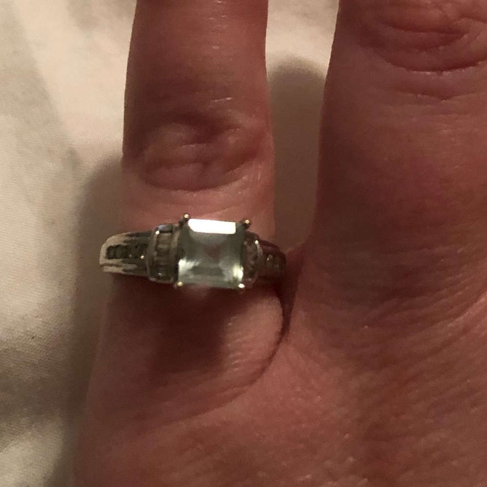 March birthstone ring
